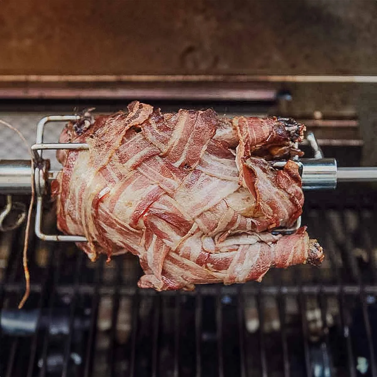 SANTOS Drehspieß Für Broil King Baron 500er 2 SANTOS Drehspieß Für Broil King Baron 500er – Bild 2