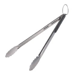 SANTOS Grillzange 42 Cm, Edelstahl -Santos Verkäufe santos xxl grillzange edelstahlzange fuer grill und kueche edelstahl 42 cm b115097ca5298fa35ed1342f9fa8df33