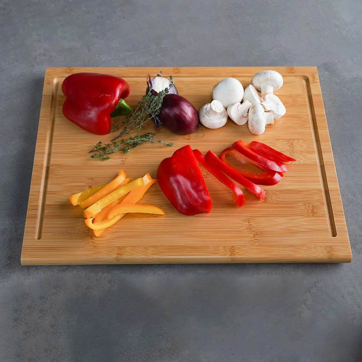 SANTOS Schneidebrett Bambus 45 X 34,5 X 2,5 Cm 1 SANTOS Schneidebrett Bambus 45 X 34,5 X 2,5 Cm