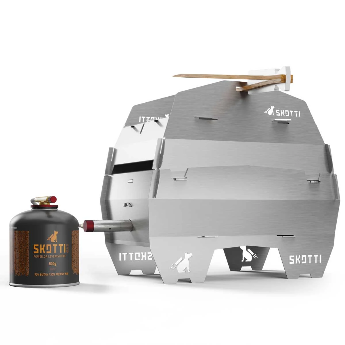 Skotti Cap Edelstahlhaube 1 Skotti Cap Edelstahlhaube