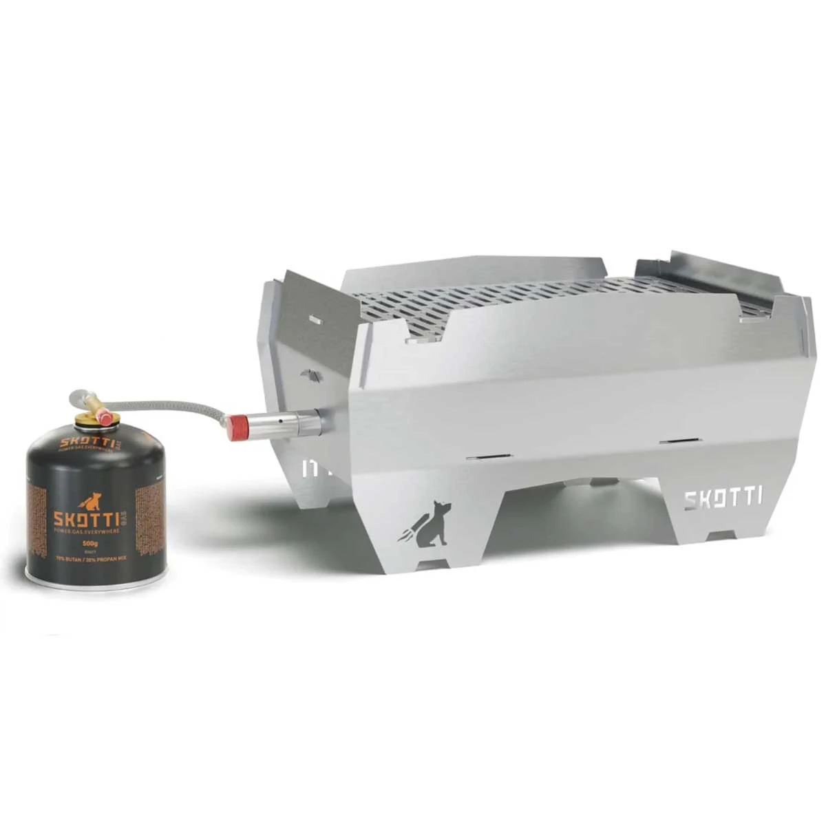 Skotti Grill 2.0 – Steckbarer Edelstahl Gasgrill 7 Skotti Grill 2.0 – Steckbarer Edelstahl Gasgrill – Bild 7